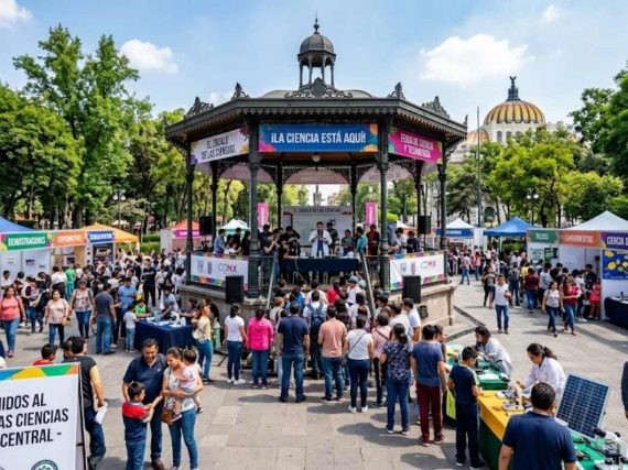 ¡Plan gratis! Zócalo de las Ciencias llega a la Alameda Central con talleres y biodiversidad