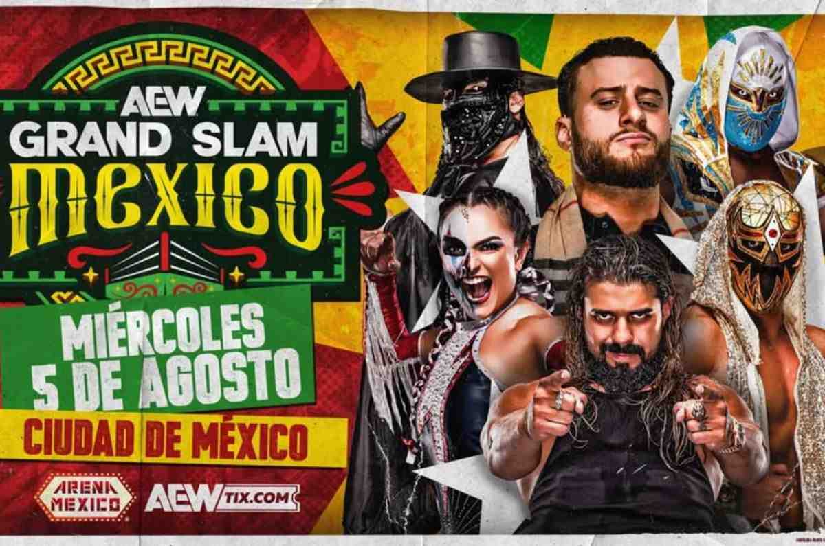 ¡Vuelve AEW Grand Slam México! Fechas, cartelera, boletos y más