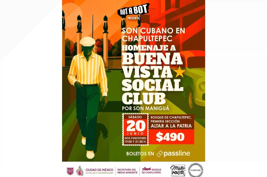 Bosque de Chapultepec concierto jazz Buena Vista Social Club boletos horarios y fecha
