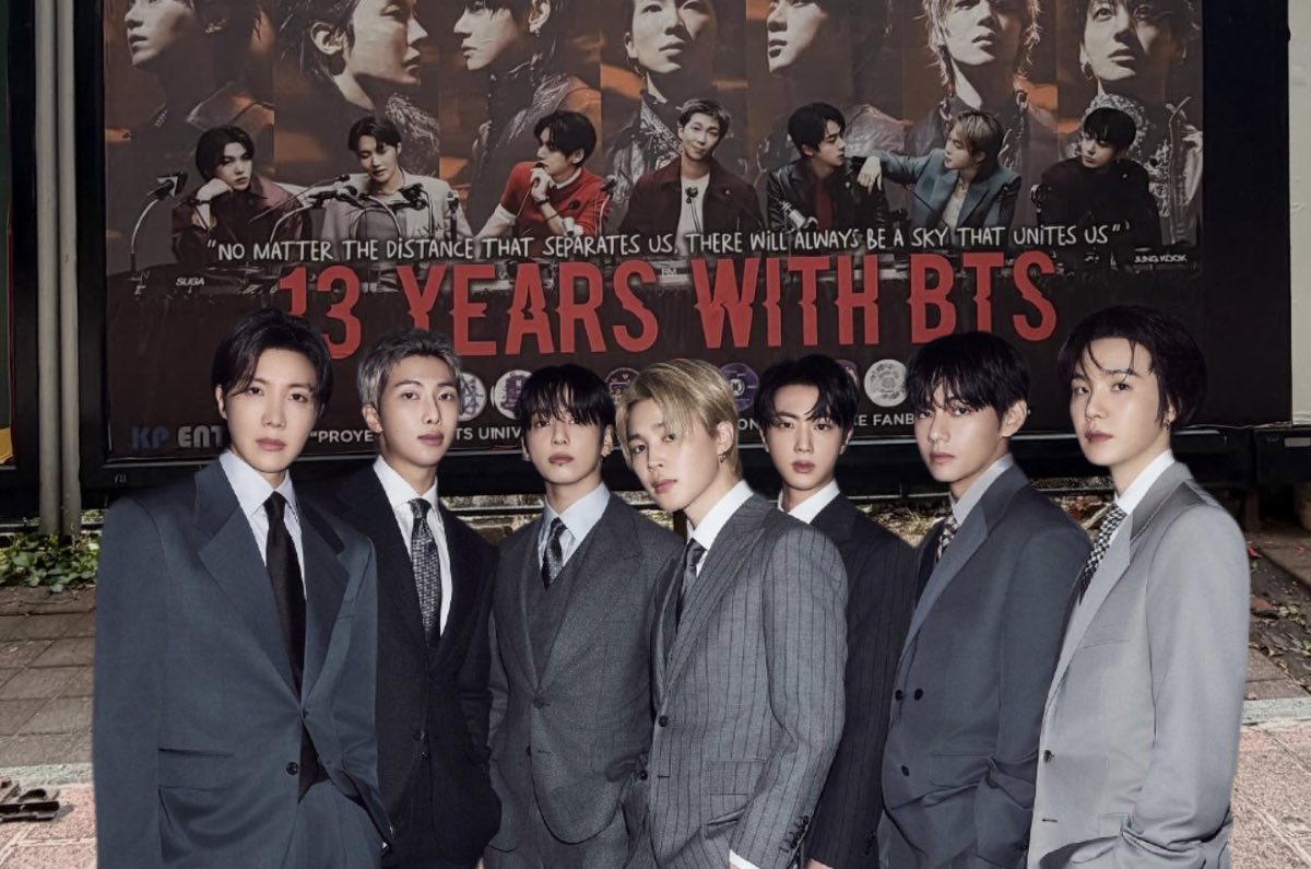 ¿Eres ARMY? Festeja 13 años de BTS con este banner en México
