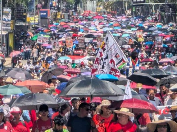 Arranca la Huelga Nacional de la CNTE: Hora y lugar de la megamarcha del 1 de junio