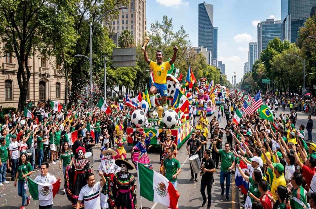 Desfile Mundial 2026 en CDMX