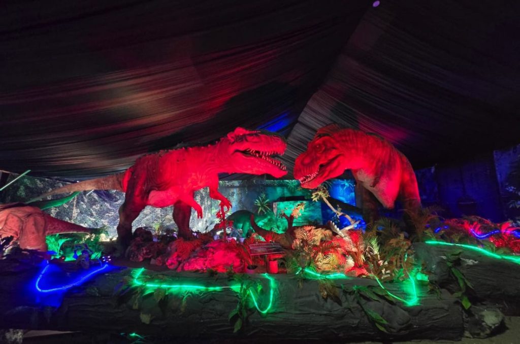 ¡Hay dinosaurios gigantes en Naucalli! Esta experiencia jurásica llega al Edomex