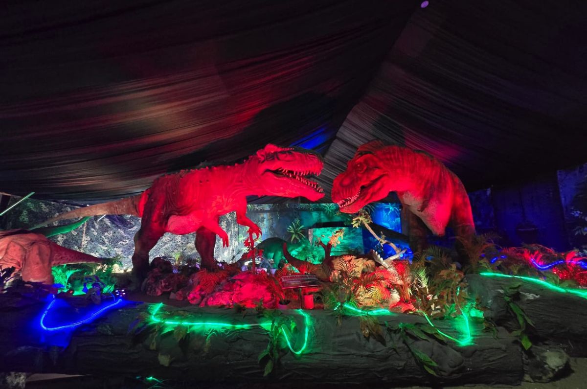 ¡Hay dinosaurios gigantes en Naucalli! Esta experiencia jurásica llega al Edomex