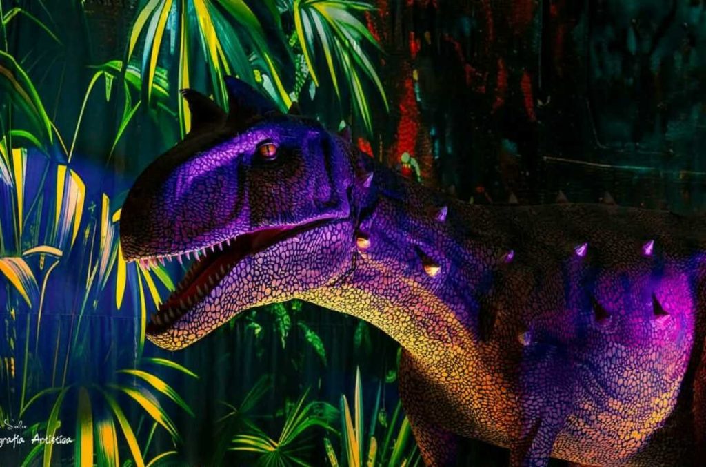 Foto: Cortseía Dinosaurios Animatronics Tierra Jurásica