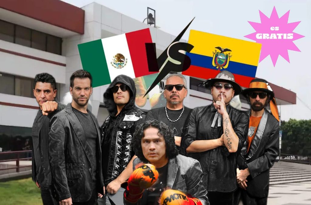 ¡México vs Ecuador con El Haragán! Habrá concierto gratis