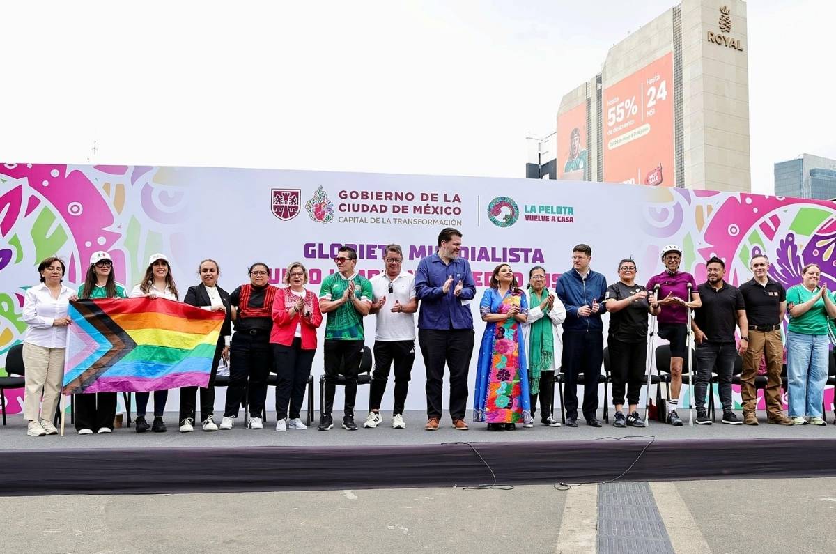 Mundial 2026: Glorieta Mundialista en Insurgentes con actividades, módulos y ambiente futbolero