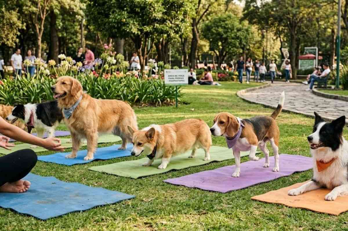 Haz yoga con tu perro en CDMX y ayuda a cambiar la vida de un lomito
