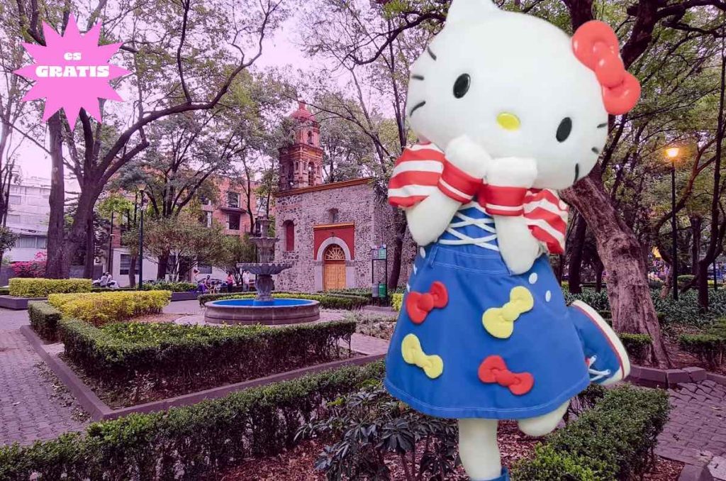 Hello Kitty Kitty Fest Kawaii verano bazar festival gratis Parque San Lorenzo CDMX agosto