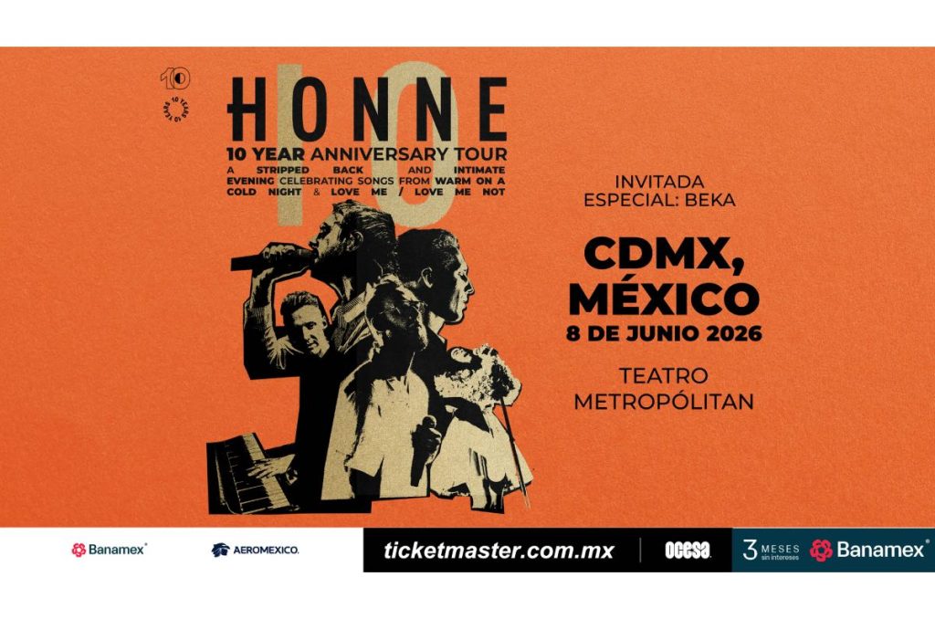 Honne México concierto Teatro Metropólitan concierto CDMX 2026 boletos y precios