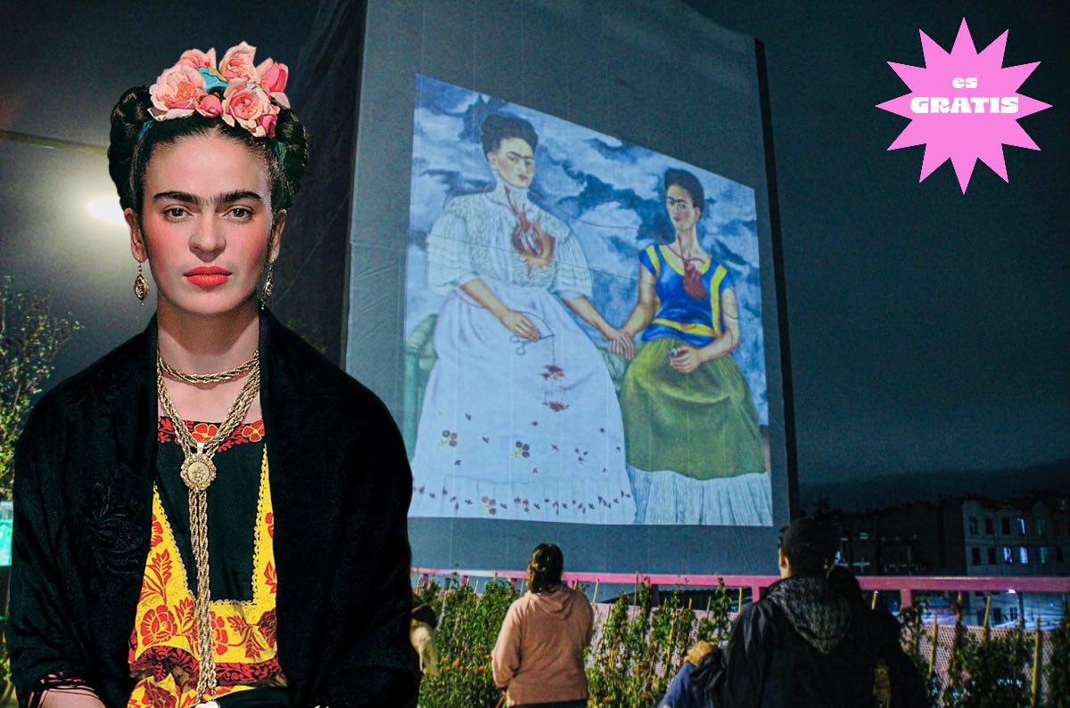 ¿Vas al Jardín Flotante? Así puedes ver el videomapping de Frida