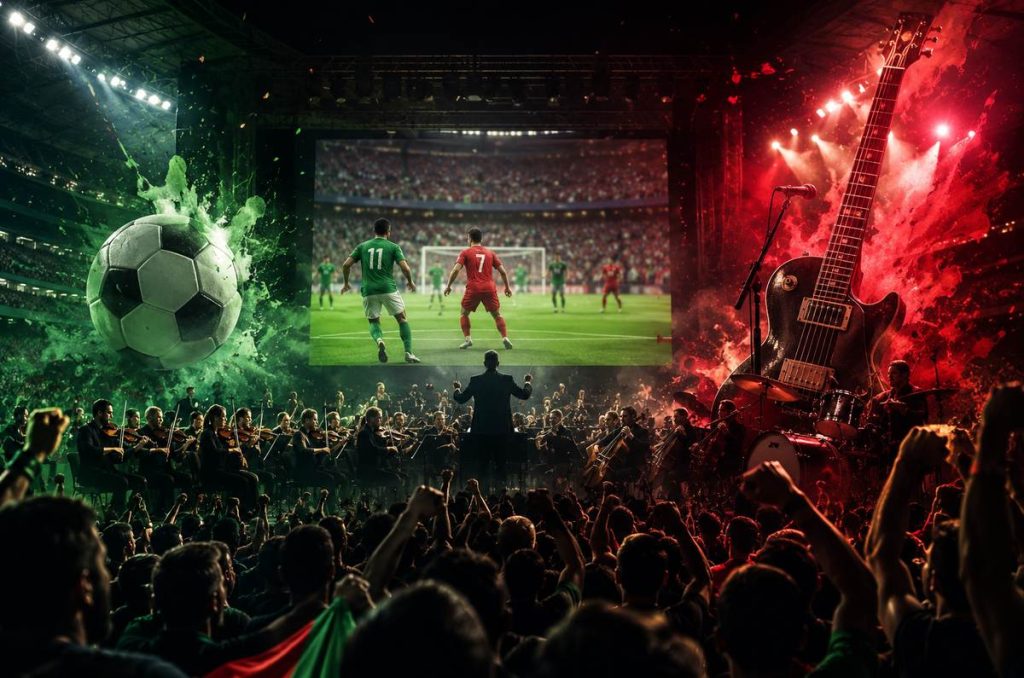 Noche mundialista y rockera en la Maraka: México vs Corea y Metallica sinfónico