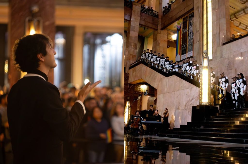 Noches de museos Mundialista concierto gratis Coro Gay CDMX Bellas Artes 17 junio Día del Orgullo