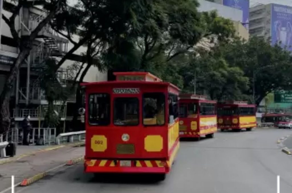 Recorre la Zona Rosa como nuca antes con el tranvía turístico
