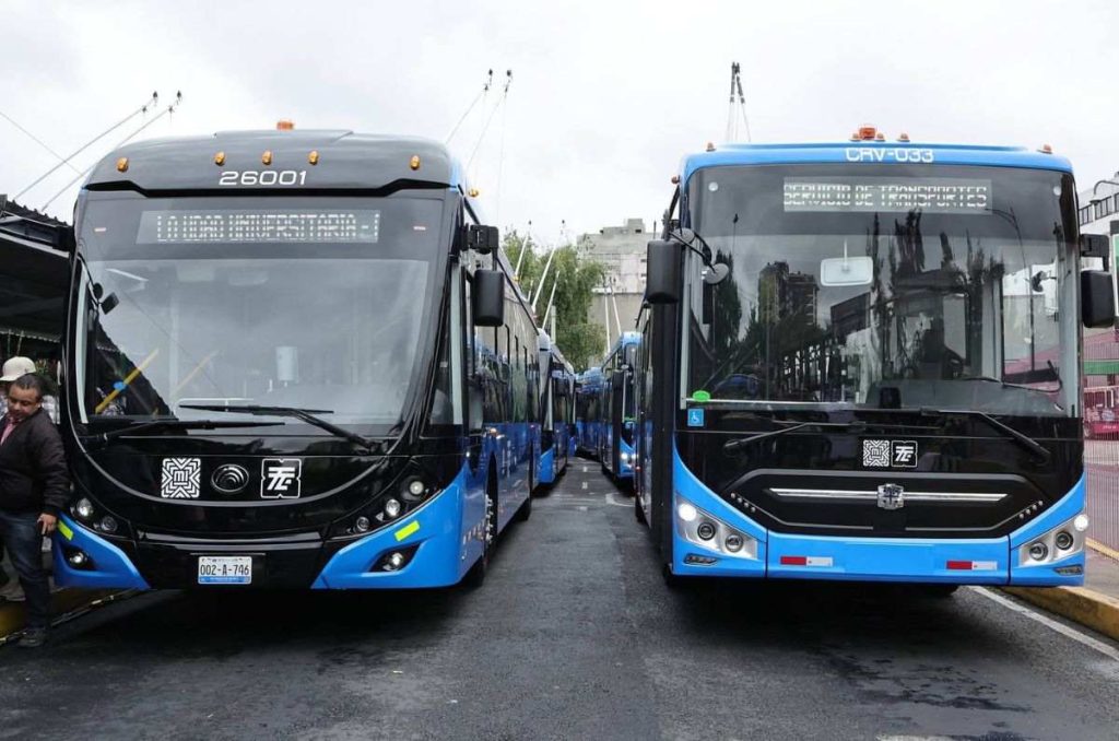 Trolebús CDMX estrena 2 líneas nuevas