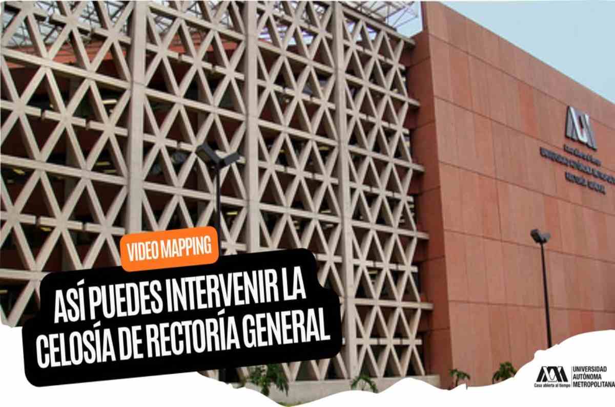 La UAM convertirá su emblemática celosía en un enorme lienzo de luz con video mapping