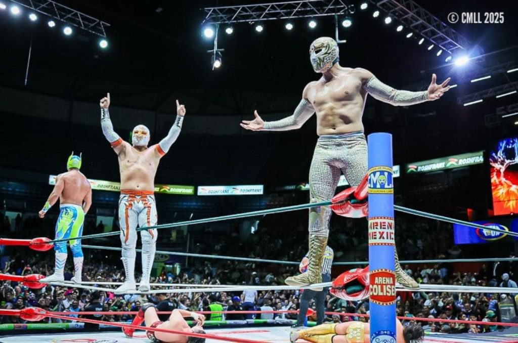 Viernes espectacular del CMLL ¡Místico y Máscara Dorada van por los Campeonatos en Pareja de ROH!