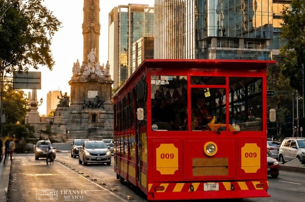 Zona Rosa ya tiene recorridos en el tranvía turístico