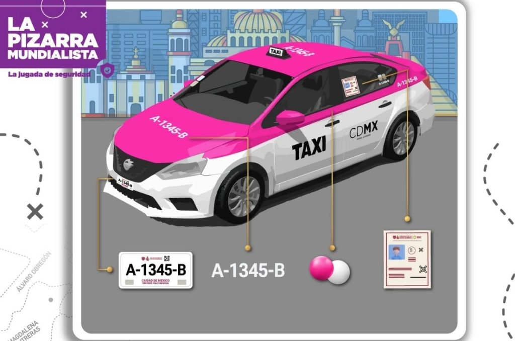¿Cómo identificar un taxi en CDMX oficial? La SSC comparte la guía para viajar seguro