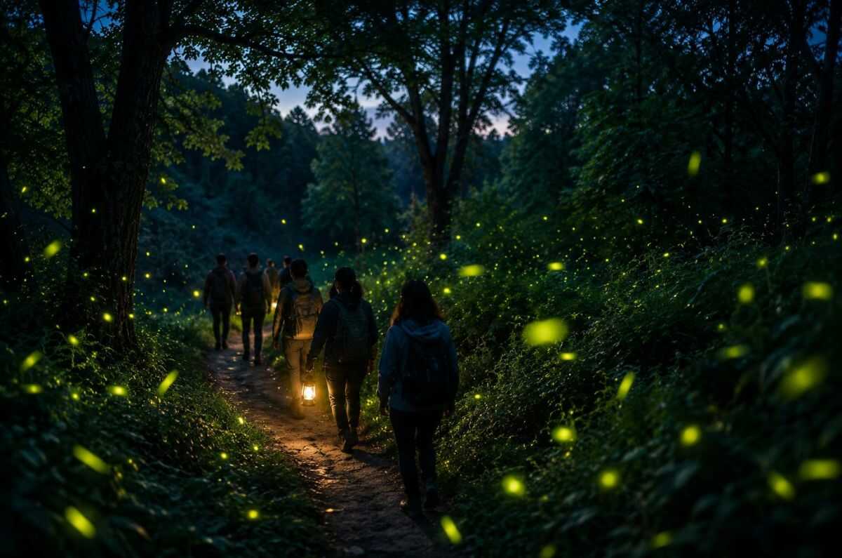 Luces en el Bosque: el recorrido de luciérnagas en CDMX