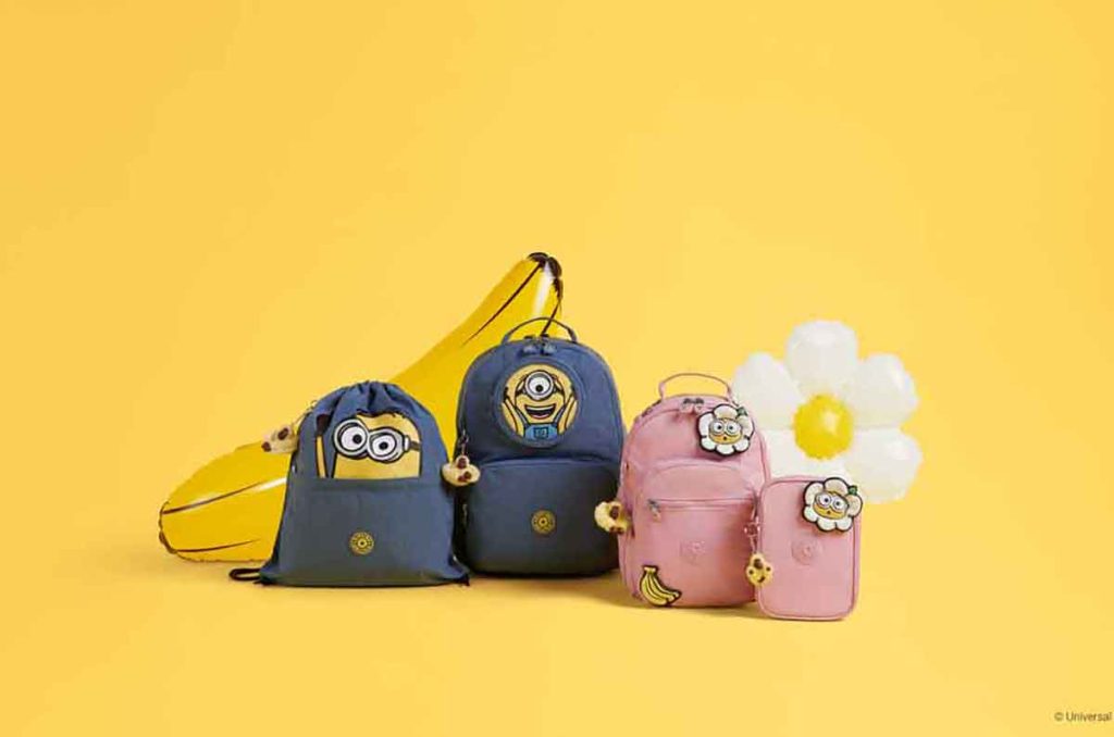 Kipling lanza la colección de mochilas de Minions